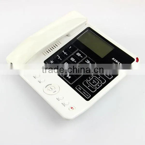 Factory Direct Lcd Backlight Auto Redial Desktop Wired Telephone photo-3