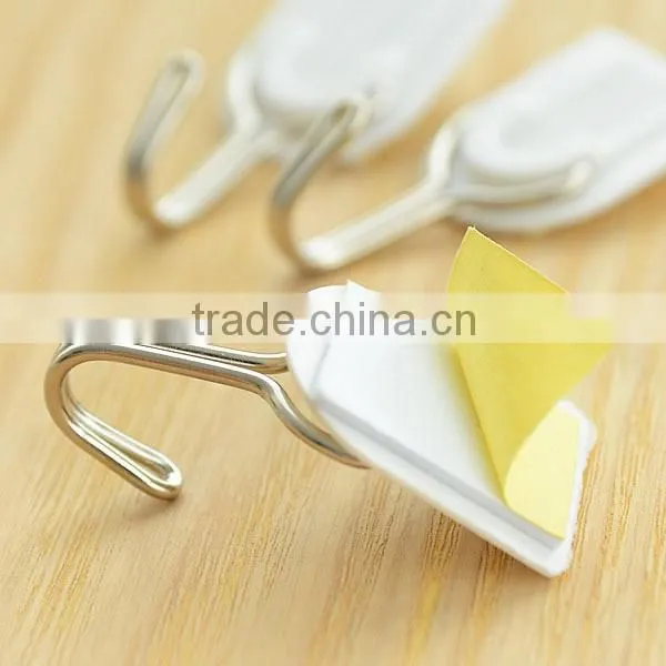 M052 6pcs Wholesale Adhesive Sticky Hooks photo-3