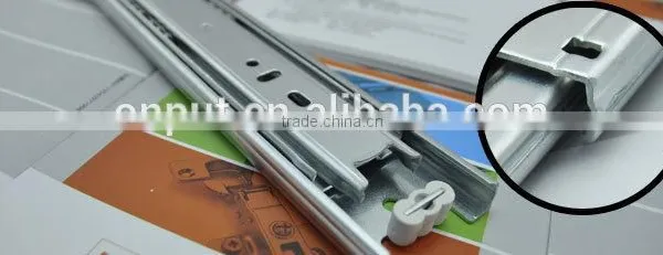 2016 New Coming Buffer Function Metal Slide Bracket for for Furniture Ball Bearing Slide Rail Supplier's Choice photo-2