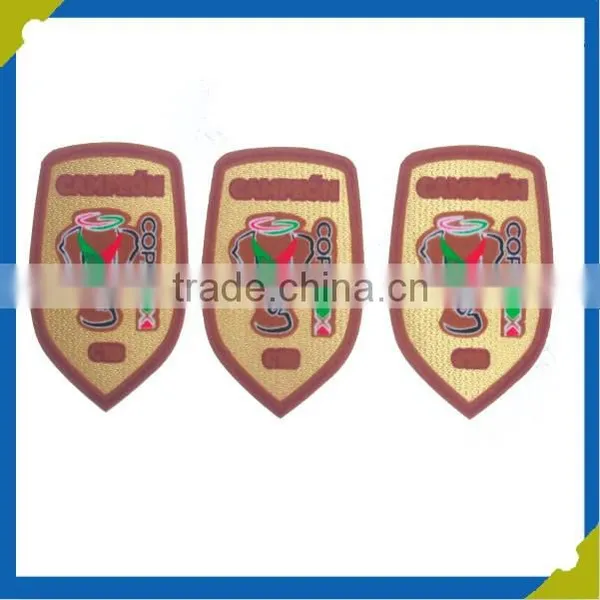 Hot Melt Glue World Cup Clothing Jersey Flocking Label Badge