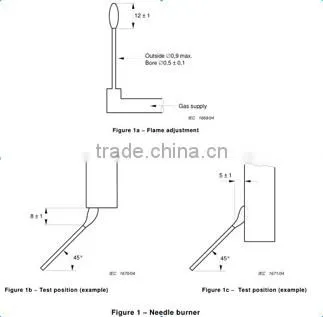 High Performance UL IEC 60695 Needle Flame Test Machine photo-2