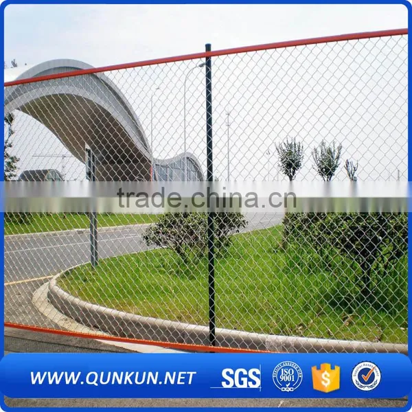 Perimeter Security Galvanized Chain Link Fence Supplier's Choice photo-4