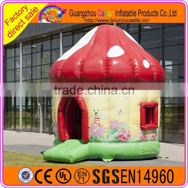 2016 Top Quality Mini Size Inflatable Mushroom Bouncy Castle/kids Bounce House photo-2