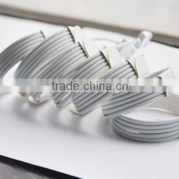 1M High Quality Mobile Phone Charger Cable Usb Round Cable for Apple Iphone 5 6 photo-3