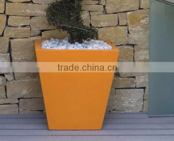 Fiberglass Planter Garden Decorative Flower Pot photo-4