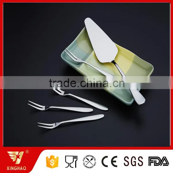 Modern Stainless Steel Cake Server&Fruit Fork photo-4