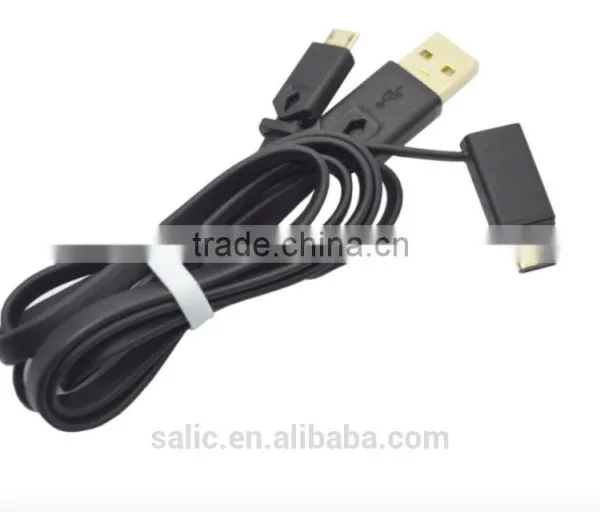 2016 New Arrival 2 in 1usb Charger Cable for Type c and Micro Usb Phone Made in China photo-2