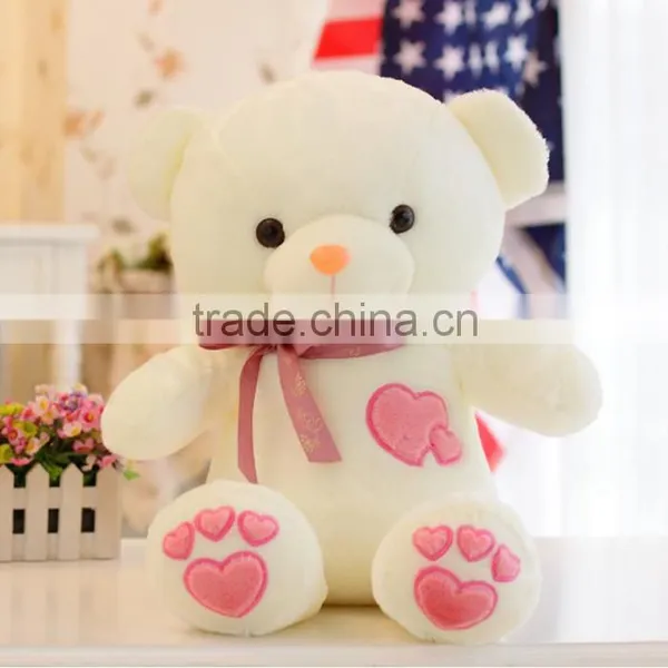 Fashion Soft Plush Toy Plush Teddy Bear With Ribbon photo-3