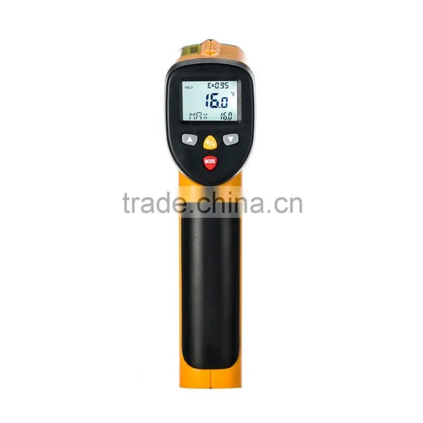 12:1 Pyrometer 0.1~1EM -50~1050C 1922F 20 Memory Laser IR Infrared Thermometer photo-2
