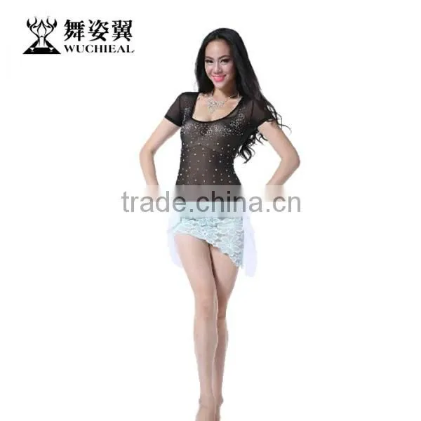 Wuchieal Belly Dance Leotard and Tights With Strass photo-3