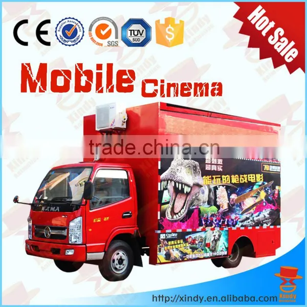 Hot Sale 5d Cinema 5d Theatre Hydraulic, Truck Mobile 3d 4d 5d 6d Cinema 7d Cinema