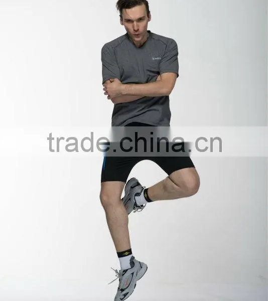 Men's Santic Running Wear Sports Jersey Running Shirt OEM