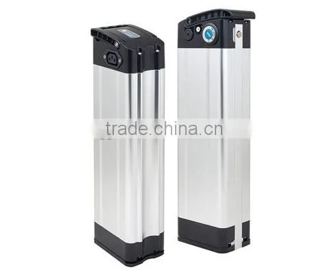 24V20.8AH Ebike Battery Pack(Silver Fish Case) With ICR18650-26HM Cells for Electric Bike