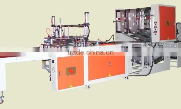 Bottom Weld Plastic Bag Making Machine With Hot Slitting Device