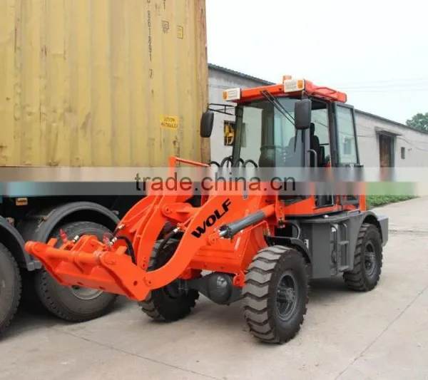 Wheel Loader WL120 ZL12 1200kg Small Wheel Loader for Sale photo-2