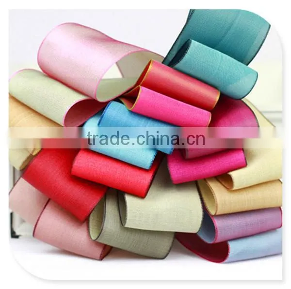 Custom Colorful Satin Ribbon Factory in China photo-2