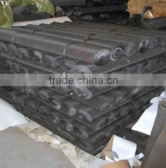 Low Carton Steel Black Wire Mesh/Cloth(factory) photo-4