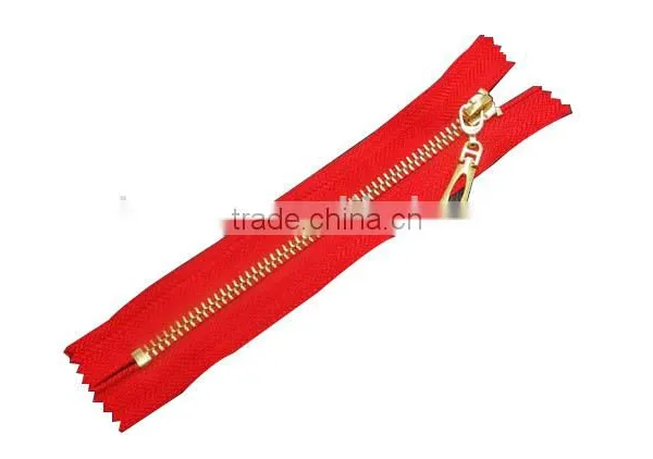 3# 5# 7# China Custom Garment Accessory Double Sided Zipper Metal Zipper photo-2