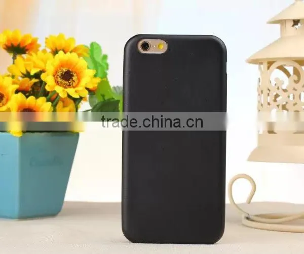 Solid Color PU Mobile Phone Back Case For IPhone 6s Plus photo-3