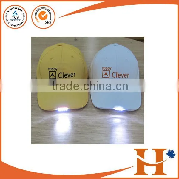 Hot Sale Custom Design Patent Fiber Optic LED Light Flashing Caps Outdoor Sports Baseball Cap(SHXE-072401) Quality Choice photo-6