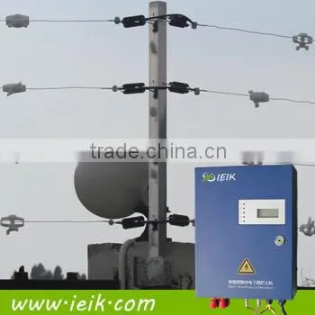 LCD 5KV to 10KV Security Electric Fence Energizer Alarm System for Factory and Warehouse
