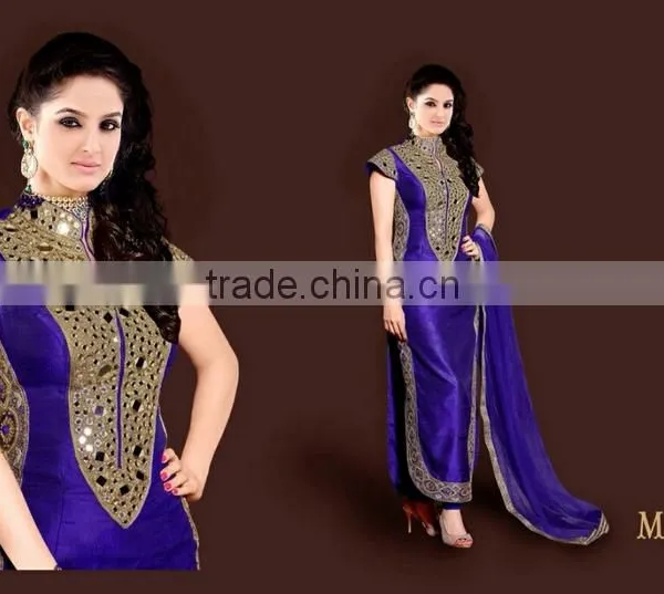 LONG GEORGETTEDESIGNER SUIT photo-6