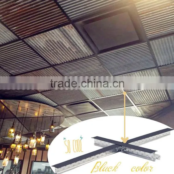 Lowes Galvanized Metal T-bar Frame Ceiling Beams for Ceiling Grid Components
