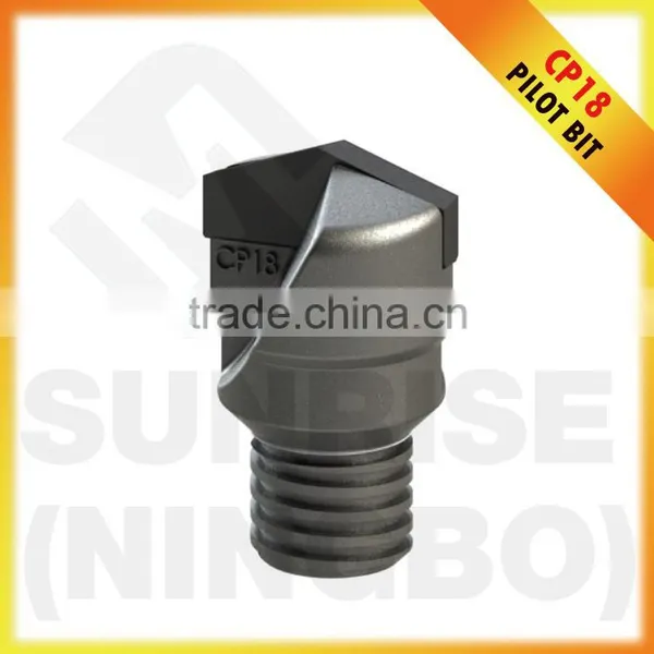 CP18 Surface Cutting Tungsten Carbide Rock Rotary Claw Ground Pilot Drill Bit photo-3