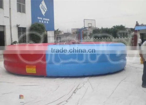 2016 Hot Sale Inflatable Mechanical Rodeo Bull Game With Inflatable Mattress China Supplier photo-3