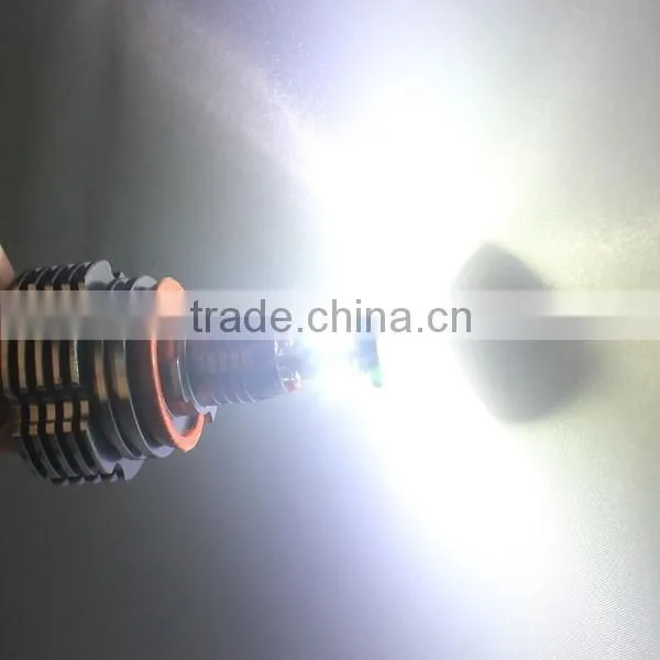 Led Headlight h8 40w Led Marker Angel Eyes 8 Led 3528 1400lm 6000k White Halo Light for Bmw E90 E91 E82 E87 F01 F02 E60 E61 x5 photo-6