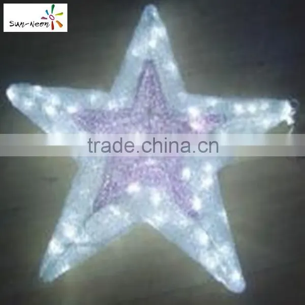 Shining Led Star Light Flashing Outdoor Christmas Star Lights Fancy Clear Star Shape Christmas Lights photo-3