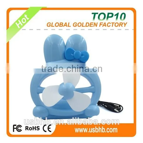 New Plastic Air Battery Power Portable Usb Cooling Fan With Strong Wind photo-6