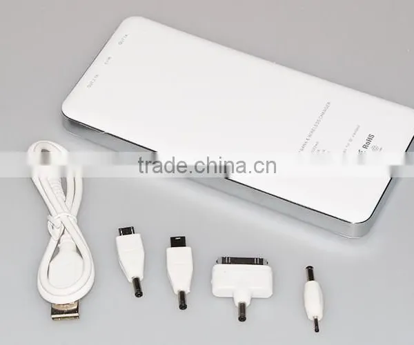 Newest Universal Wireless Power Bank Wireless Charger Transmitter +receiver photo-4