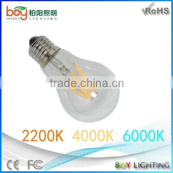 Newest Design Led Filament Bulb 6000k A60 Led Filament Lamp