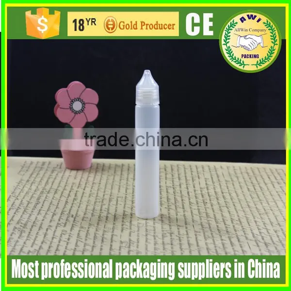Empty Plastic e Liquid Bottle 30ml pe Plastic Dropper Bottle