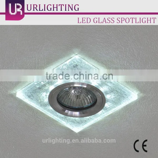 Cracked-ice Glass Led Downlight Ceiling Light photo-3