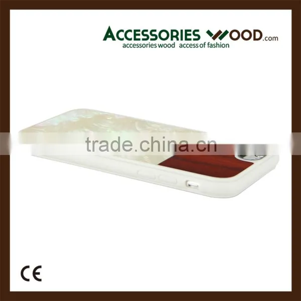 Natural Shell Wooden Mobile Phone Cover for Iphone photo-5