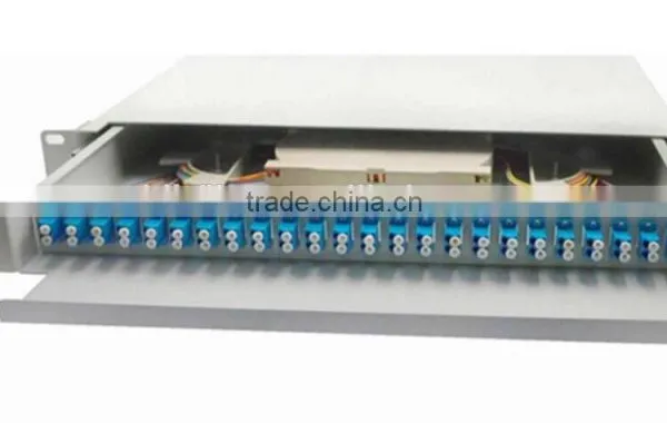 Siecor Fiber Optic Patch Panel, 48 Port Fiber Optic Patch Panel, Fiber Optic Box photo-2