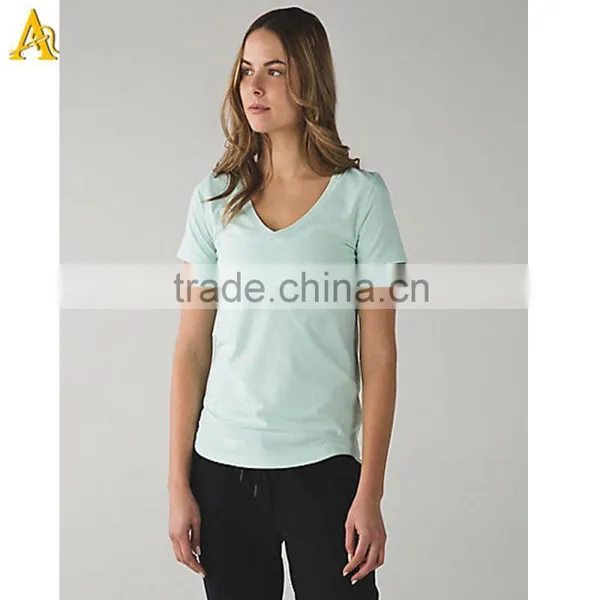 High Quality Manufacturer Air Permeability Women T-shirt Sport