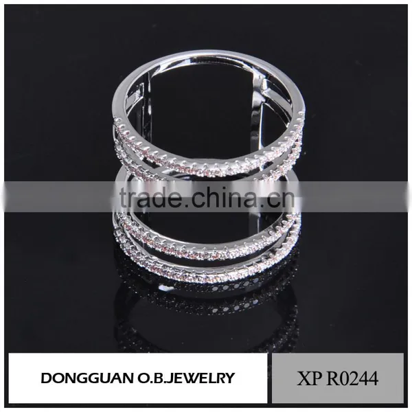 Fashion Ring Finger Rings Photos, Latest Wedding 2 Gram White Gold Ring Charm Jewelry photo-2