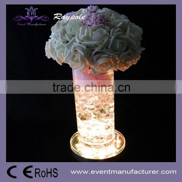 20CM Battery Operated Multicolor LED Centerpiece Light Housing Decor