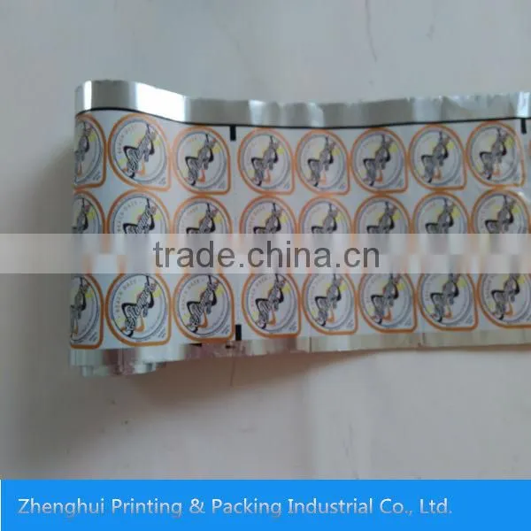 Preformed Roll Plastic PP/PET/PS/PET China Heat Seal Aluminum Foil Lid for Plastic Tub photo-2