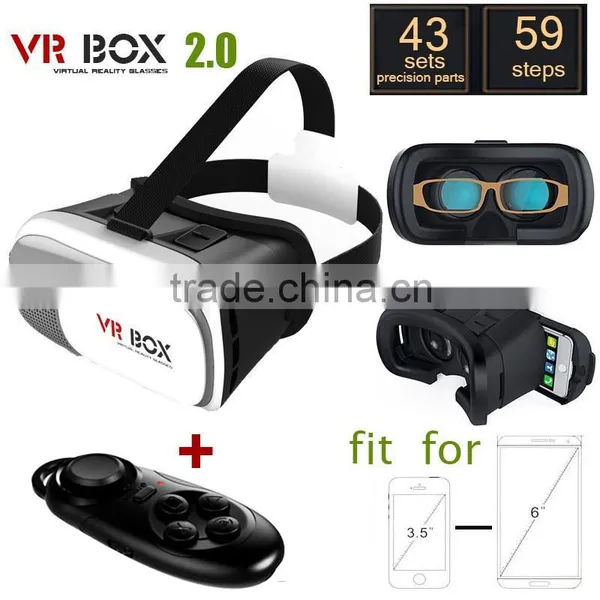 Franch 2016 Newest 360 Degrees Viewing Angle Camera/Electric Virtual Reality Vr Box 3D Glasses VR Box