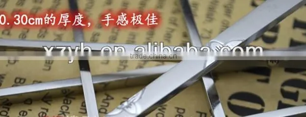 Stainless Steel Chopsticks Korean Hopsticks Solid Chopsticks With Carved Designs photo-3