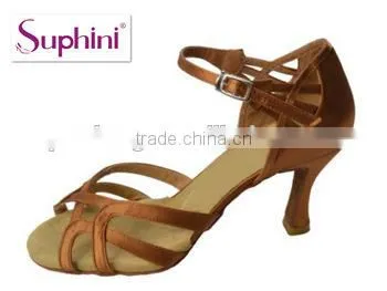 Multi Strap Standard Ladies Latin Dance Shoes photo-2