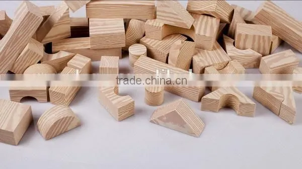 Safety Plastic EVA Foam Custom Building Blocks Toys Wooden Like Grain DIY Kids Games Block photo-4