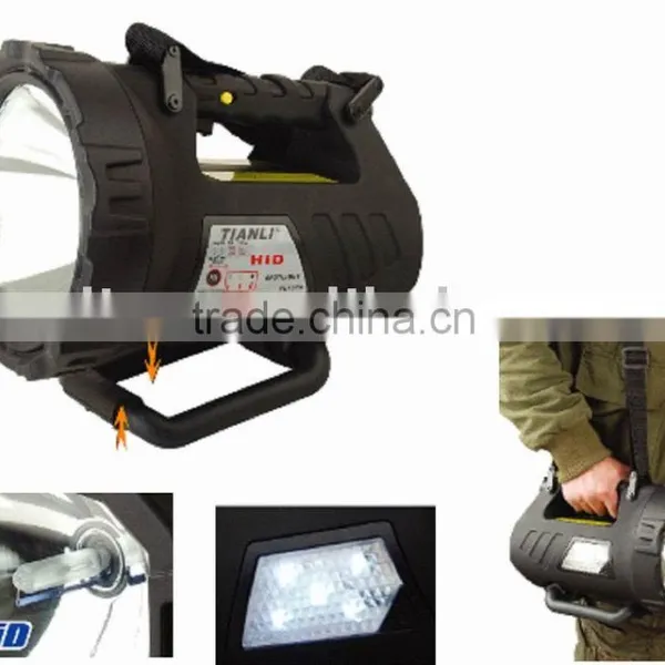 Rechargeable HID Spotlight
