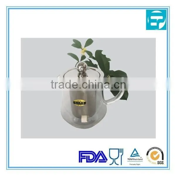 300ml Glass Tea Pot With Tea Strainer Jiangmen photo-2