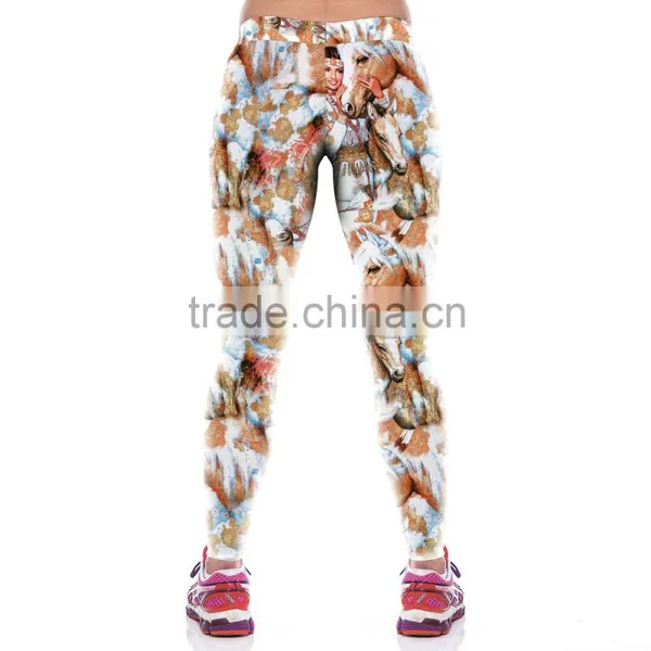 Latest New Women Digital Print Leggings Yoga Leggings N30-20 photo-2