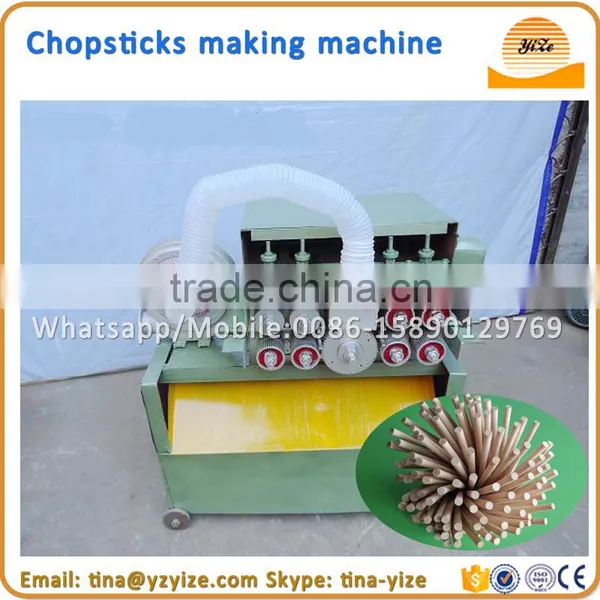 Chopsticks bamboo making line wooden disposable chopsticks making machine